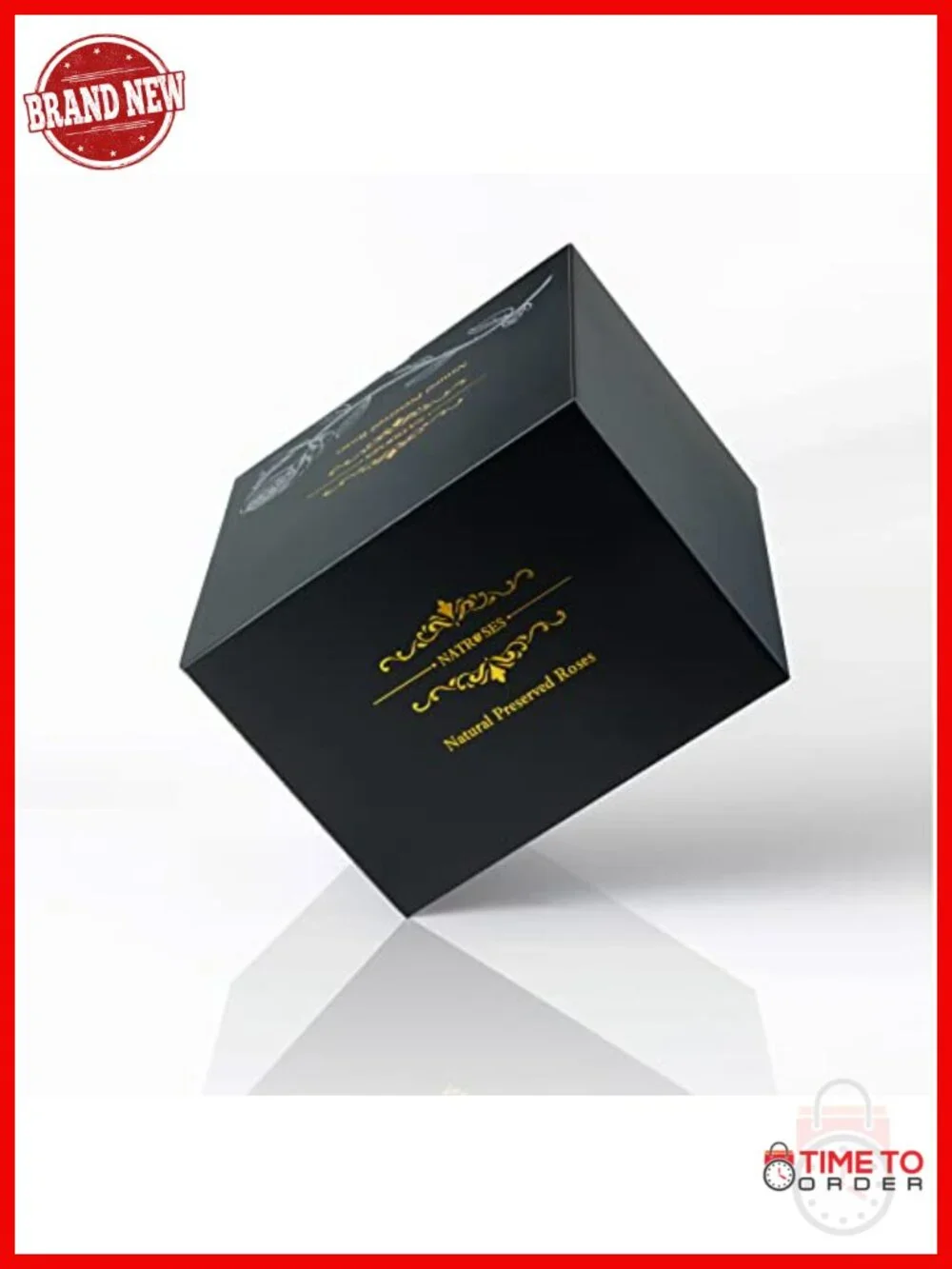 27 Preserved Real Roses in Luxury Box, Forever Rose Gift